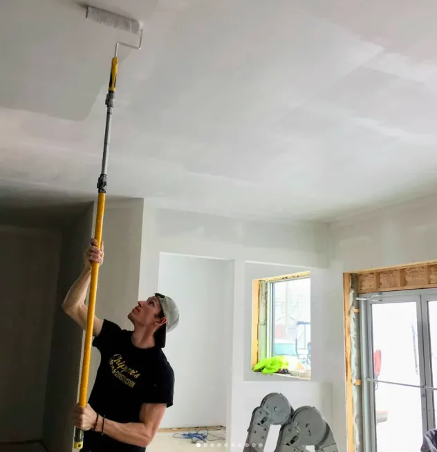 Interior ceiling painting in Hamilton